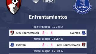 Previa AFC Bournemouth vs Everton - Jornada 3 - Premier League 2018 - Pronósticos y horarios