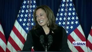 Kamala Harris addresses DNC Holiday Reception -- introduces Joe Biden - FULL REMARKS (12-15-2024)