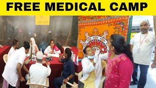 Free Medical Camp By Crescent Sam Affa Educational & Charitable Trust At Bangalore