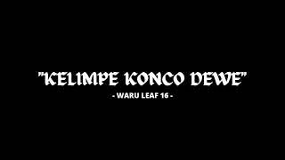 "KELIMPE KONCO DEWE" | WaruLeaf16 | Video Lirik