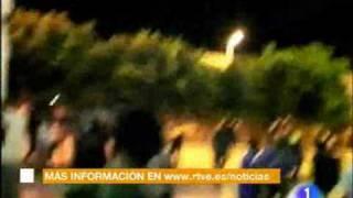 Disturbios 200 viviendas, en Roquetas de Mar