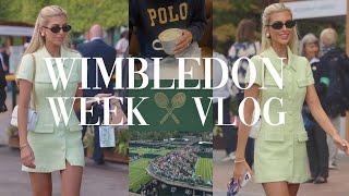 wimbledon vlog: tennis, shopping haul, chatting etc
