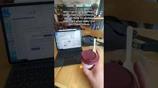 My coffee shop hack