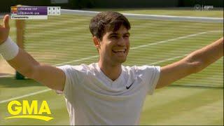 Highlights from Wimbledon Finals weekend