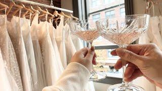 VLOG | Saying Yes to the Wedding Dress 