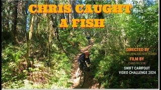 Chris Caught a Fish (Swift Campout Bikepacking Video Challenge Entry 2024)