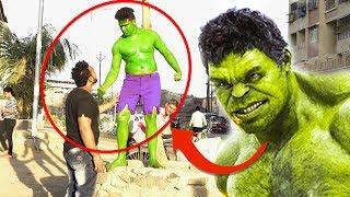 HULK STATUE PRANK | Avengers: EndGame || YoutubeWale Pranks