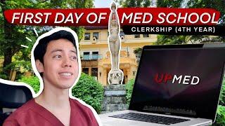 First Day of Medical School, Chill Vlog | Clerkship (4th year) UP MED | Med Student Vlog Philippines