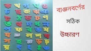 ব্যঞ্জন বর্ণের সঠিক উচ্চারণ। ক খ গ ঘ ঙ চ ছ জ ঝ ঞ ট ঠ ড ঢ ণ