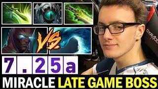 MIRACLE 7.25 Unkillable Late Game Boss & Super Bad Start Shadow Fiend Dota 2