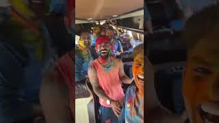 Virat Kohli, Rohit Sharma & Team India Cricketers Celebrating Holi Edit ️