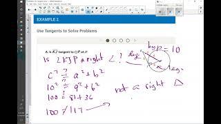 Circles and Tangent Lines