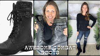 Women's Combat Boots by Dream Pairs - These are Amazing!