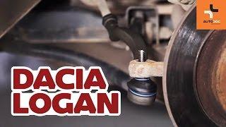 Como substituir um ponteiras de direcção no DACIA LOGAN 1 TUTORIAL | AUTODOC