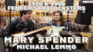 Mary Spender & Michael Lemmo | 1956 Fender Stratocaster & 1966 Fender Stratocaster Sonic Blue