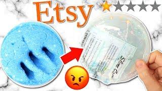 1 STAR ETSY SLIME SHOP REVIEW! Have They Improved?!