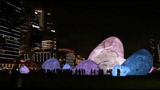 A Singapore la notte si illumina di luci sostenibili
