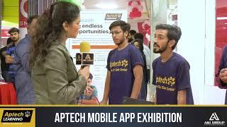 APTECH Student Share reviews about APTECH Mobile App Exhibition.