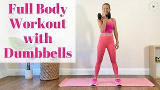 10 Minute Full Body Dumbbell Workout!