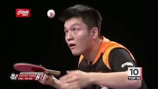 Самые крутые в мире розыгрыши очков в 2018 году в ITTF по версии DHS