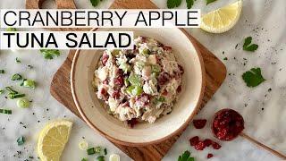 CRANBERRY APPLE TUNA SALAD