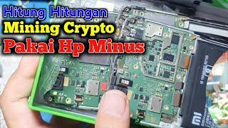 HITUNG HITUNGAN PENDAPATAN MINING PAKAI HP | LANJUTAN SETTING MINING VIPOR