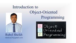 Introduction to OOP by Rubel Sheikh