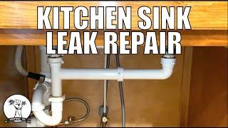 EASY: Kitchen Sink Leak Repair