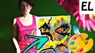 КАК НАЧАТЬ РИСОВАТЬ МАСЛОМ  Смотри и учись!