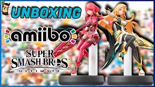 LAS ÉGIDAS ESTÁN AQUÍ | Smash Bros Ultimate | Pyra Mythra | Xenoblade Chronicles 2 | amiibo Unboxing