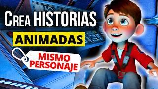 Crea VIDEOS ANIMADOS con IA (100% GRATIS) Inteligencia Artificial