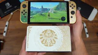 Nintendo Switch Zelda: Tears of the Kingdom OLED Unboxing!