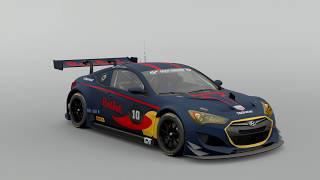 GT Sport Open Beta - Hyundai Genesis Gr3 Red Bull livery (unfinished)