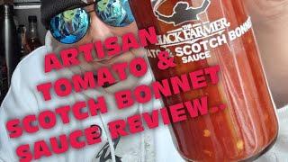 THE BLACK FARMER TOMATO & SCOTCH BONNET HOT SAUCE REVIEW. ...