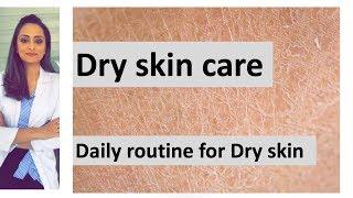 Dry skin care |moisturiser, face wash, sunscreen, anti-aging creams etc| home remedy |Dermatologist