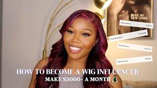 HOW TO BECOME A WIG INFLUENCER | Get Free Wigs & Get PAID | Wig Install Ft Megalook Hair