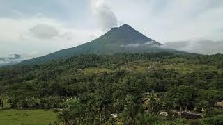 Drone video of Arenal Volcano in Costa Rica