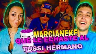 (REACCIÓN con MI PRIMA) QUÉ LE ECHASTE AL TUSSI HERMANO - Marcianeke (Video Oficial)