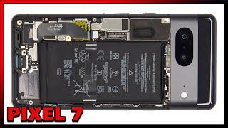 Google Pixel 7 Disassembly Teardown Repair Video Review