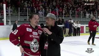 Interview mit Constantin Ontl - 23.04.2024 - Eisbären Regensburg - Kassel Huskies