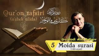 #Ramazon_tuhfasi | Qur'on tafsiri - Moida surasi (Afzal Rafiqov ijro etadi)