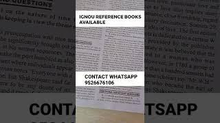 IGNOU REFERENCE BOOKS AVAILABLEFAST DELIVERY #ignou #ignoubooks #ignouclass