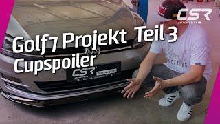 Golf 7 Tuningprojekt Teil 3 - Frontspoiler