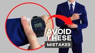 Watch Wearing Mistakes To Avoid | 8 Tips To Look Good Every time You Wear A Watch!