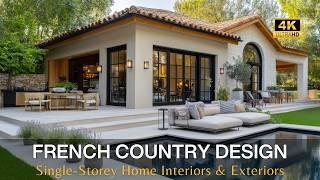 Ultimate French Country Design Tips for Single-Storey Home Interiors & Exteriors