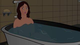 True Creepy Bathroom Animated Horror Story