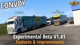 ETS2 v1.41 - Experimental Beta (Official Multiplayer Convoy, Iberia New Roads, Photo Mode Redesign)