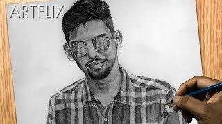 Drawing portrait | How to draw a portrait easily | ArtFlix