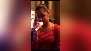 “Next to you.” by Chris Brown: cover by queenJazlyn at age 14