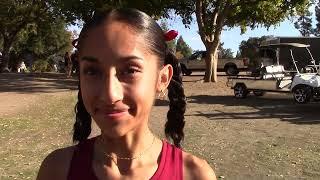 Arianna Diaz of Mt. Whitney 1st Place Girls 5K Division 3 Final at CIF Central Section Championships